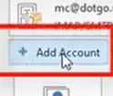 Click '+ Add Account'